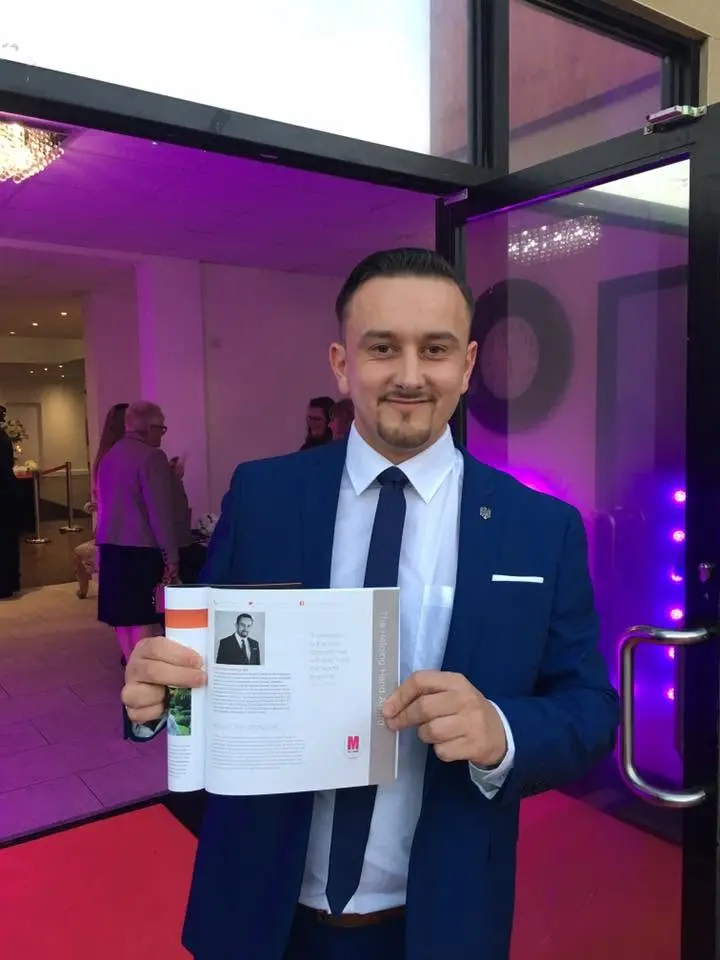 George Ardelean la Luton and Bedfordshire Community Awards