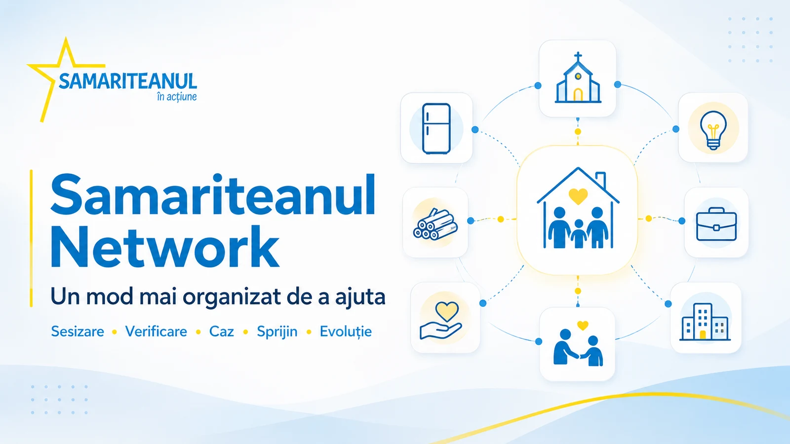 Samariteanul Network – o rețea care conectează nevoile cu resursele